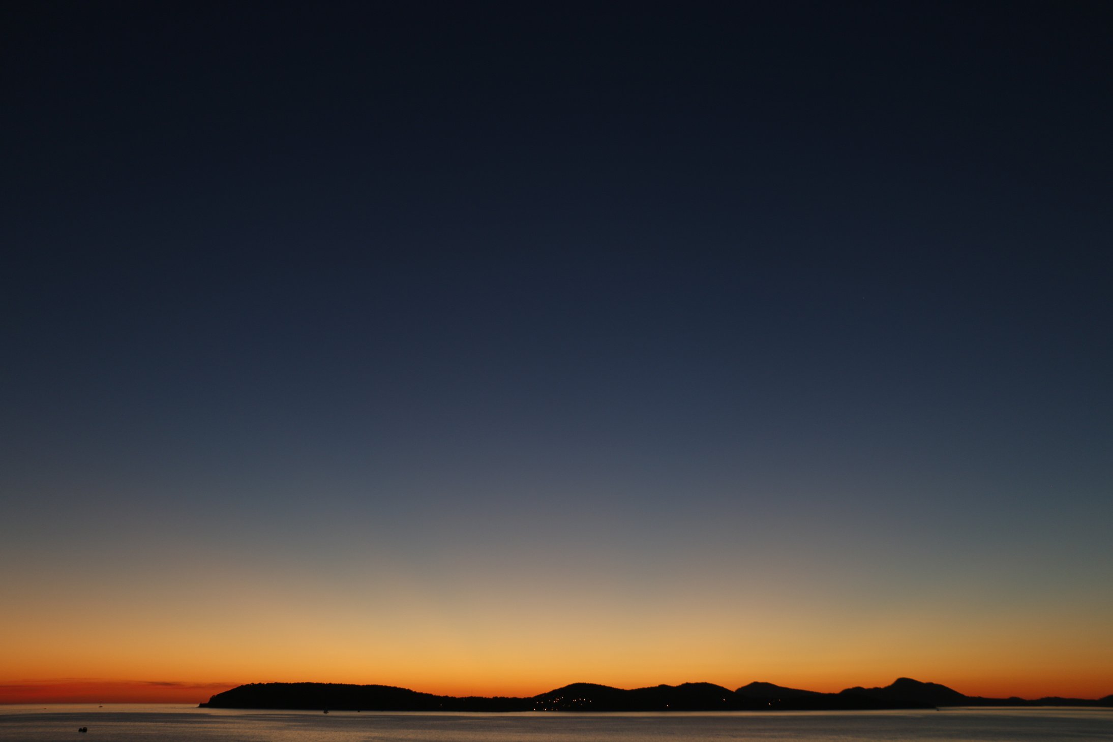 Scenic View of Sky at Night